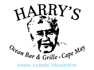 Harry's Ocean Bar & Grille logo. Custom business logo design